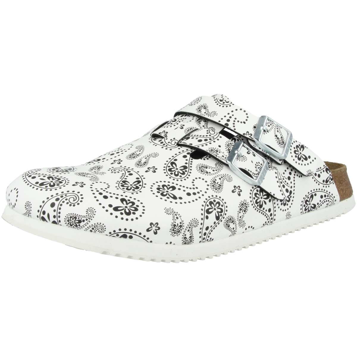Birkenstock Kay SL Birko-Flor Clogs schmal weiss Birkenstock Kay SL Birko-Flor Clogs schmal weiss