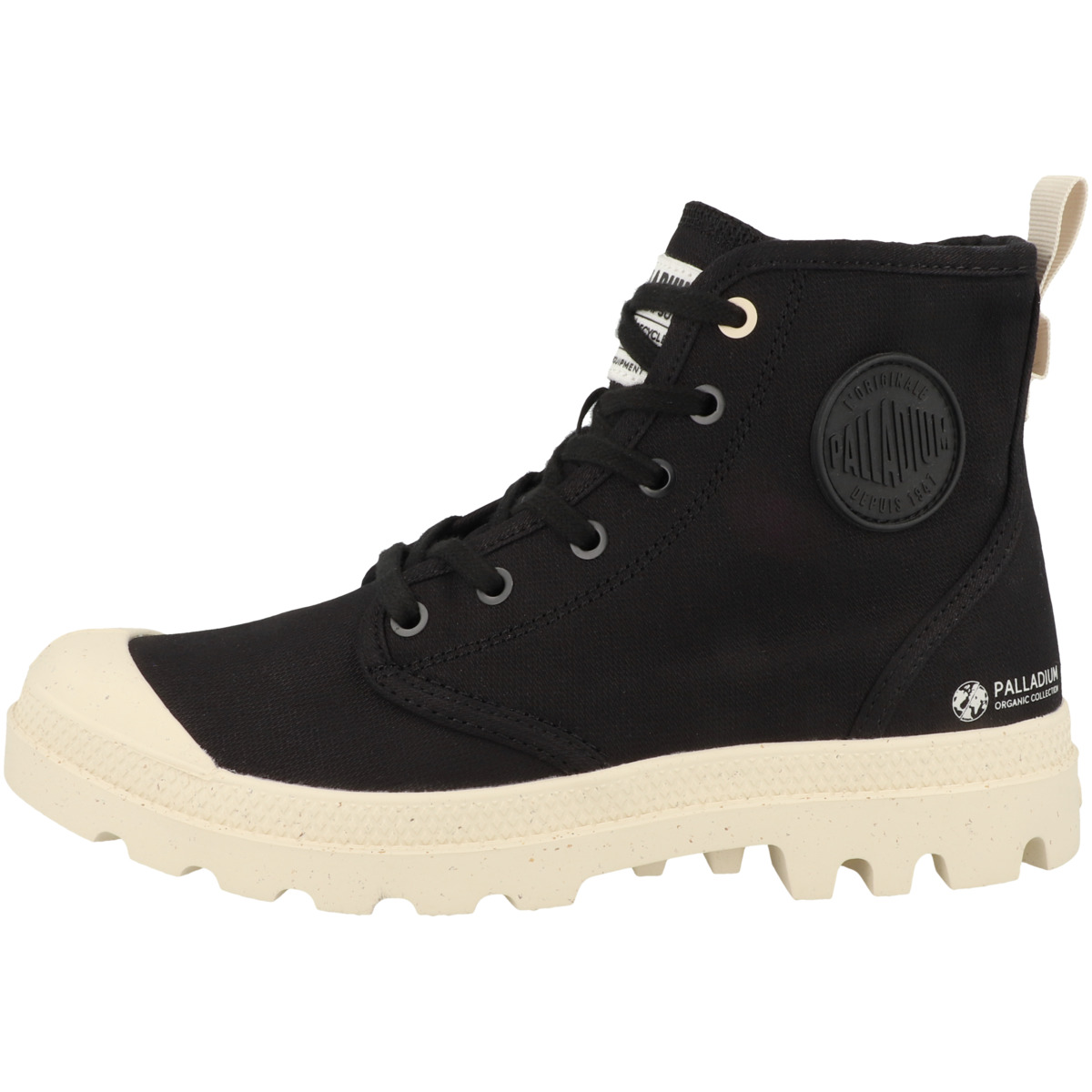 Palladium Pampa Hi Zip Organic Boots schwarz