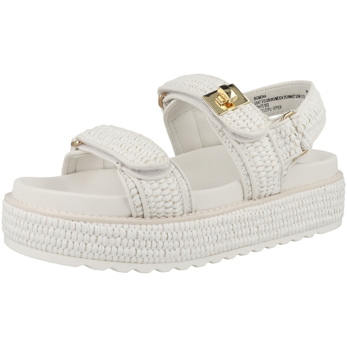 Steve Madden Bigmona Sandale weiss