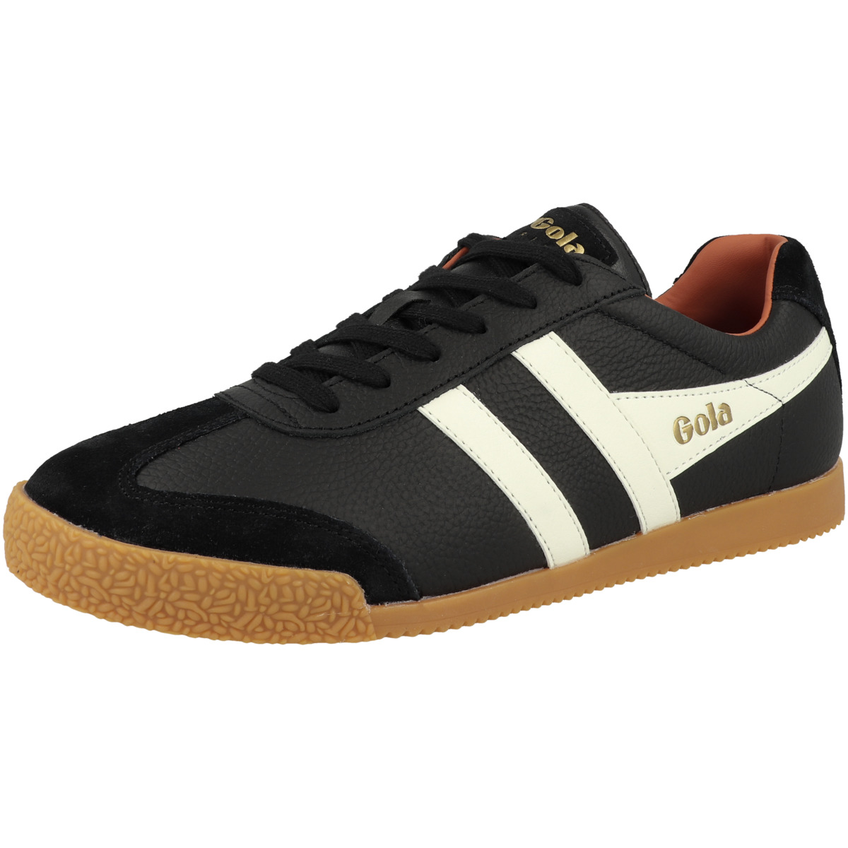 Gola Harrier Leather Sneaker low schwarz