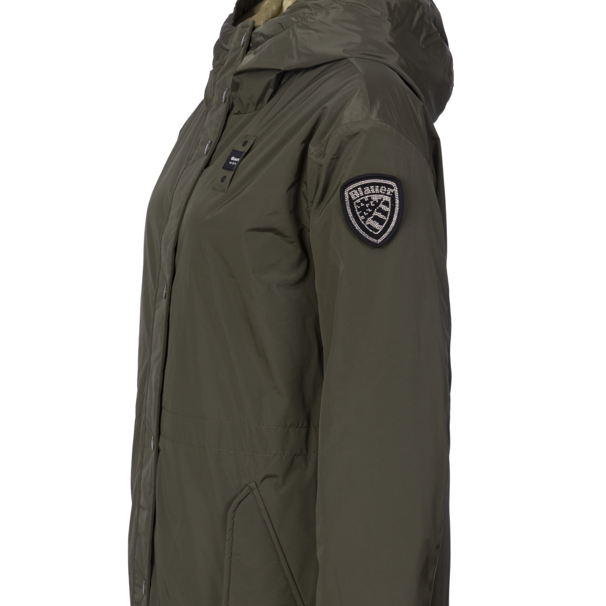 Blauer Payne Parka dunkelgruen