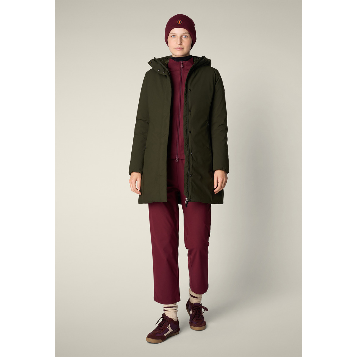 Save the Duck Leyla Parka dunkelgruen