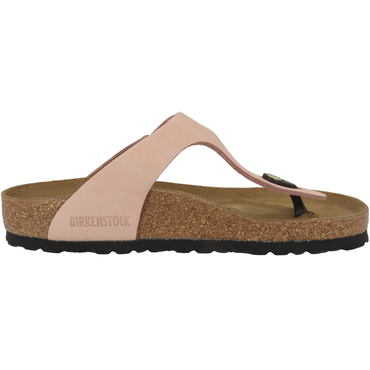 Birkenstock Gizeh Nubukleder Zehensandale normal rosa