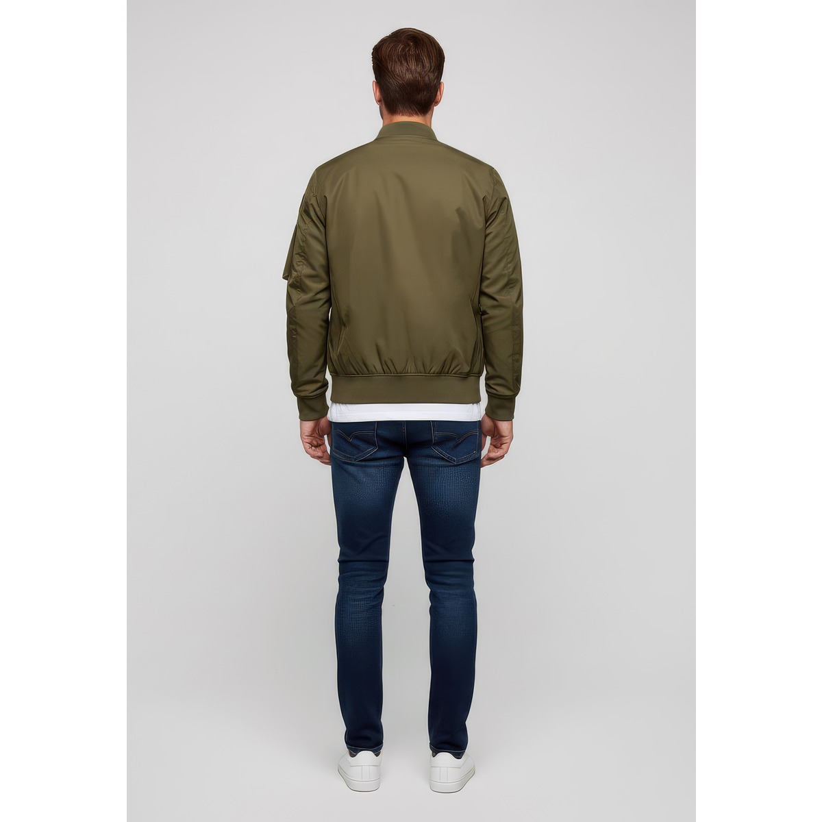 Blauer Rocky Bomberjacke dunkelgruen