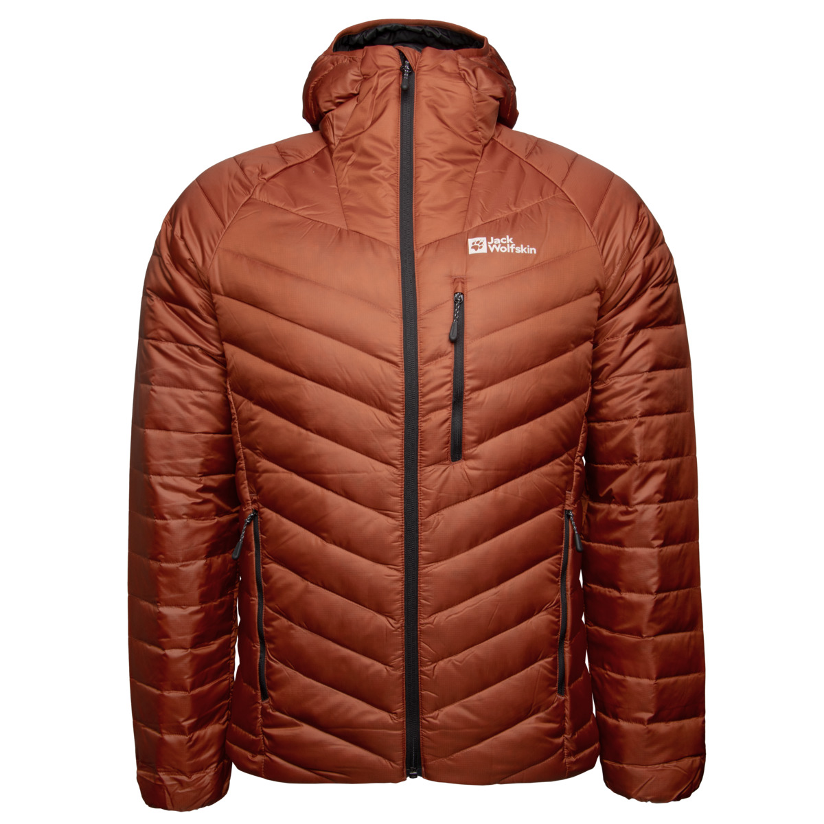 Jack Wolfskin Passamani Down Hoody M Daunenjacke braun