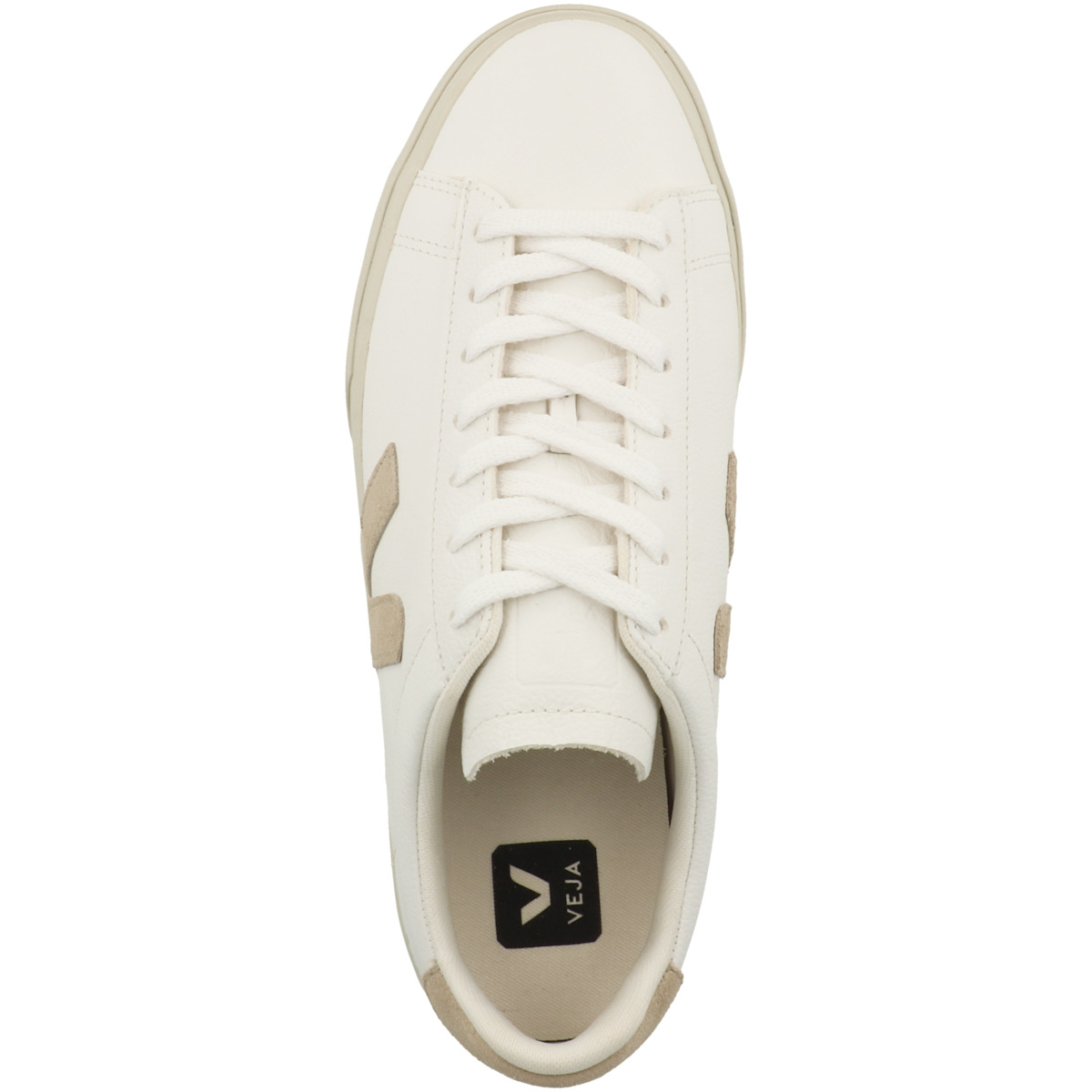 VEJA Campo Chromefree Leather Sneaker low weiss