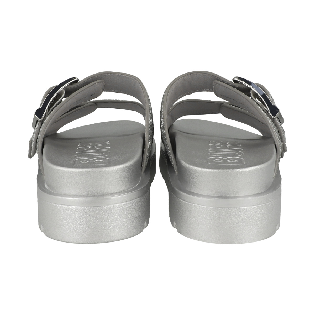 Buffalo Raya Ari Glam Pantolette silber