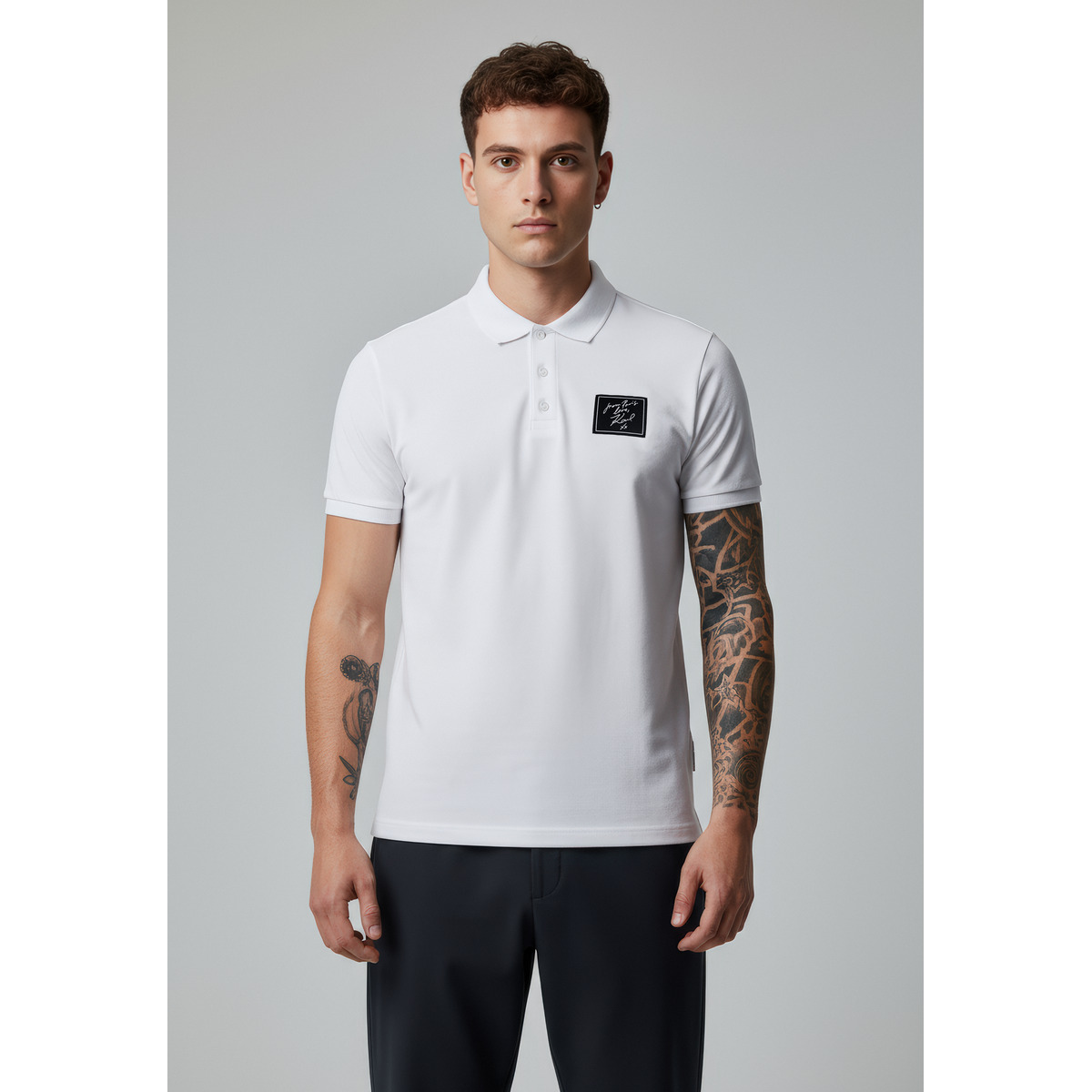 KARL LAGERFELD 745420 Poloshirt weiss