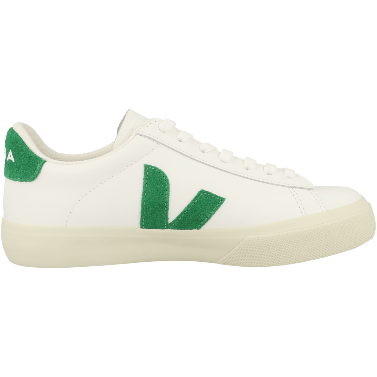 VEJA Campo Chromefree Leather Sneaker low weiss