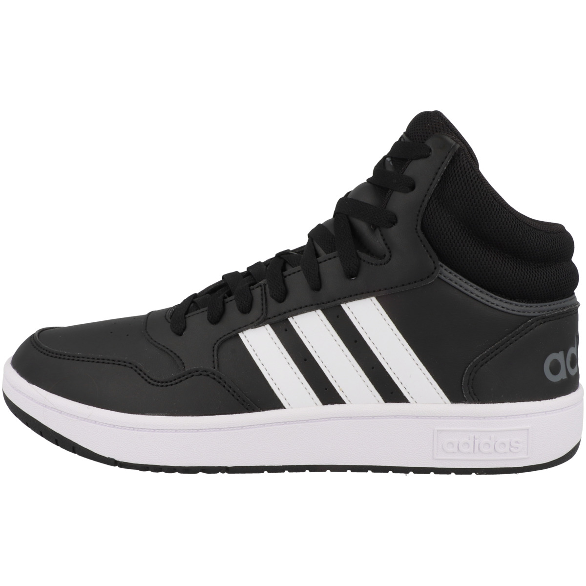 Adidas Hoops 3.0 Mid Sneaker schwarz