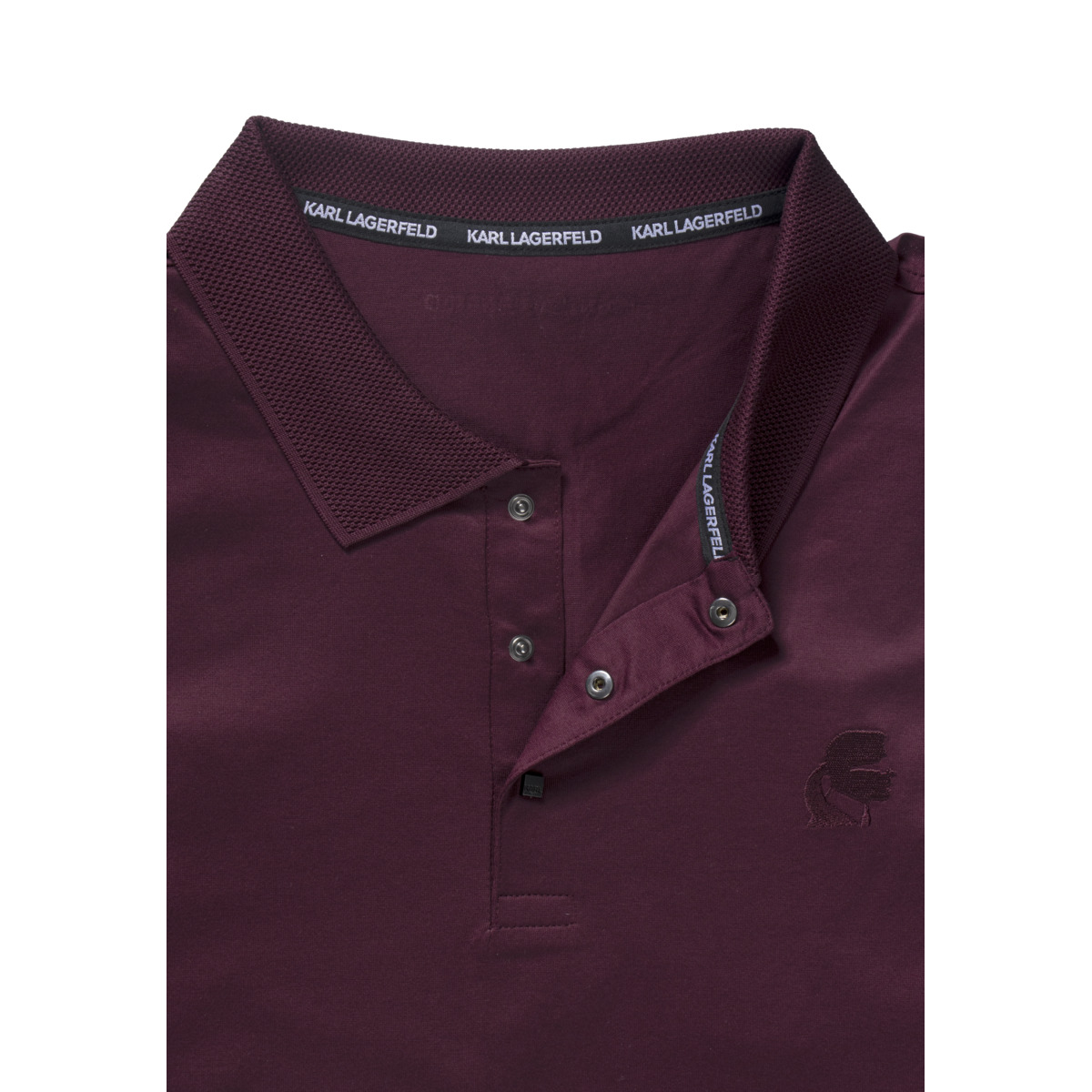KARL LAGERFELD 745000 Poloshirt bordeaux