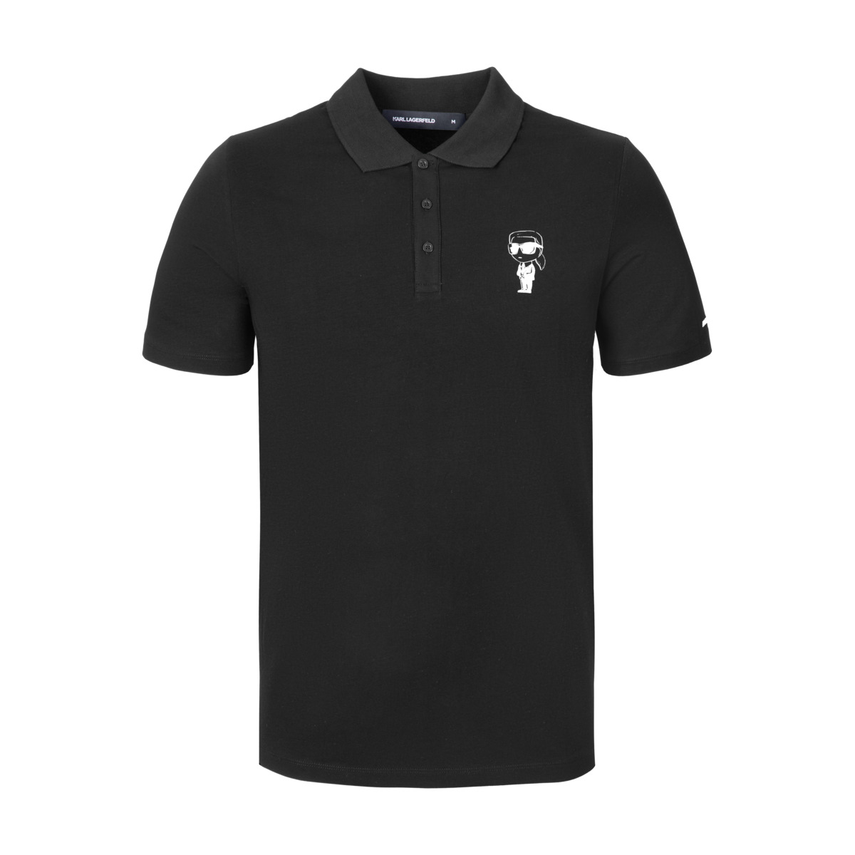 KARL LAGERFELD 745024 Poloshirt schwarz