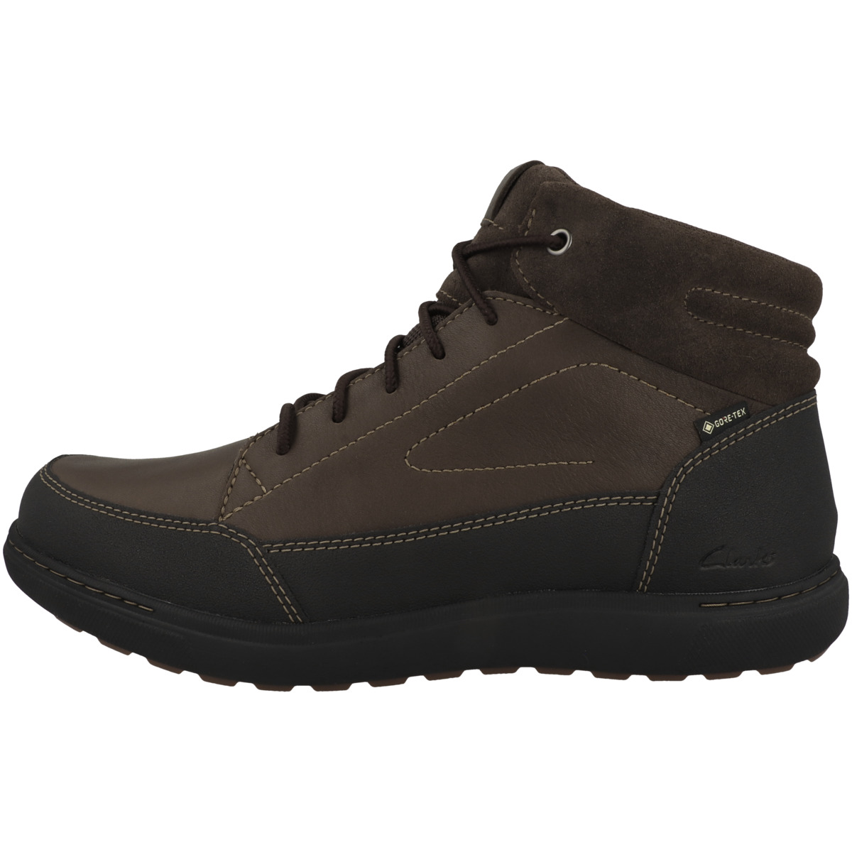 Clarks Mapstone Hi GTX Boots dunkelbraun