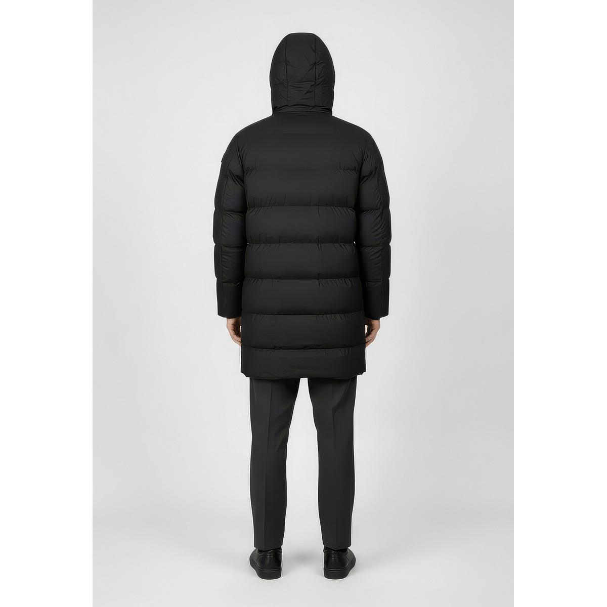 Rains Alta Longer Puffer Jacket W3T3 Winterjacke schwarz