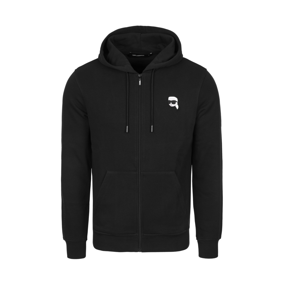 KARL LAGERFELD 705045 Sweatjacke schwarz