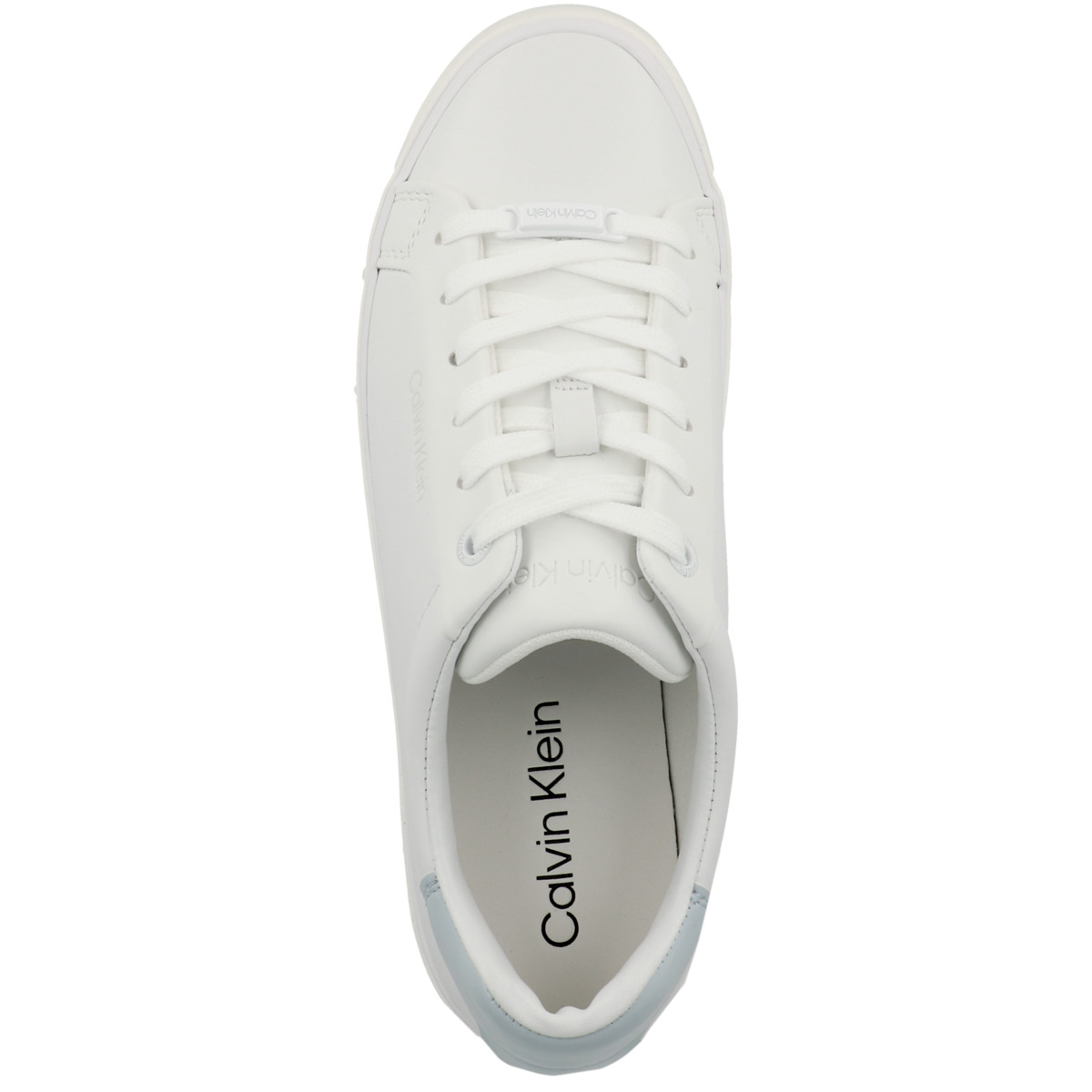 Calvin Klein Vulcanized Lace Up Sneaker weiss Calvin Klein Vulcanized Lace Up Sneaker weiss