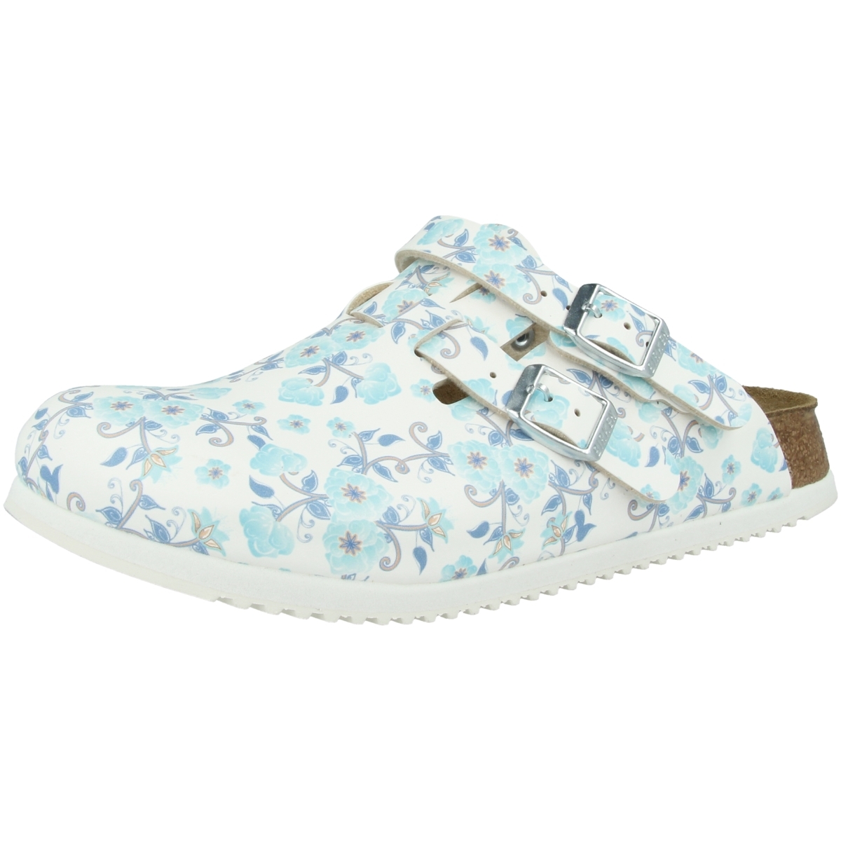 Birkenstock Kay SL Birko-Flor Clogs schmal weiss Birkenstock Kay SL Birko-Flor Clogs schmal weiss