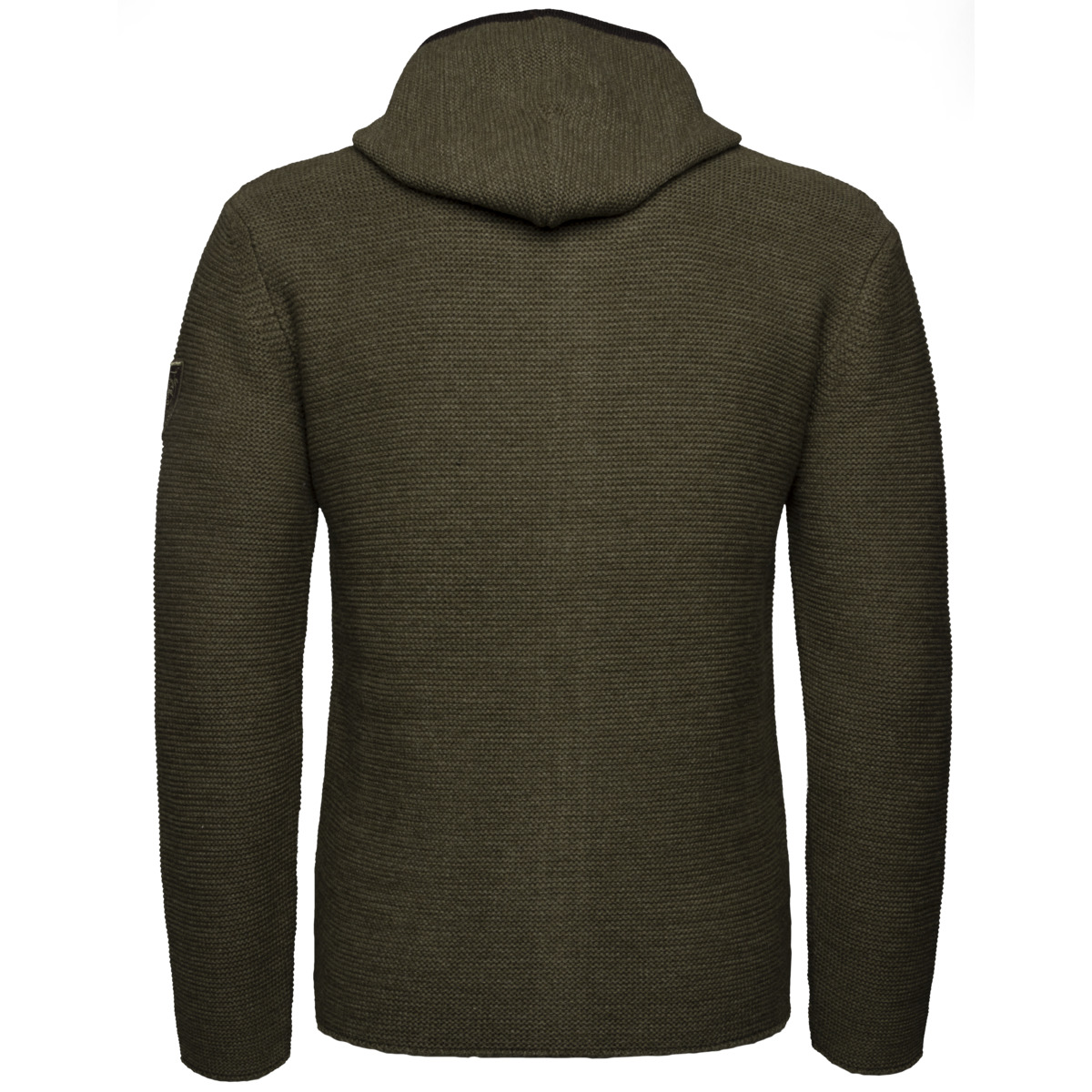 Krüger Bastian Strickhoodie gruen