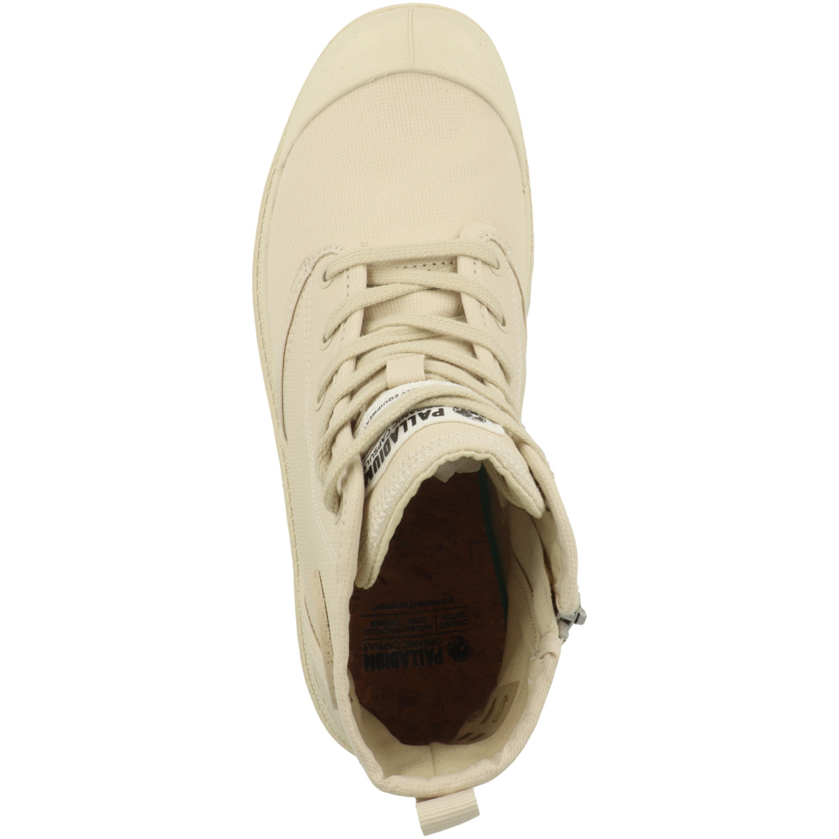 Palladium Pampa Hi Zip Organic Boots creme Palladium Pampa Hi Zip Organic Boots creme