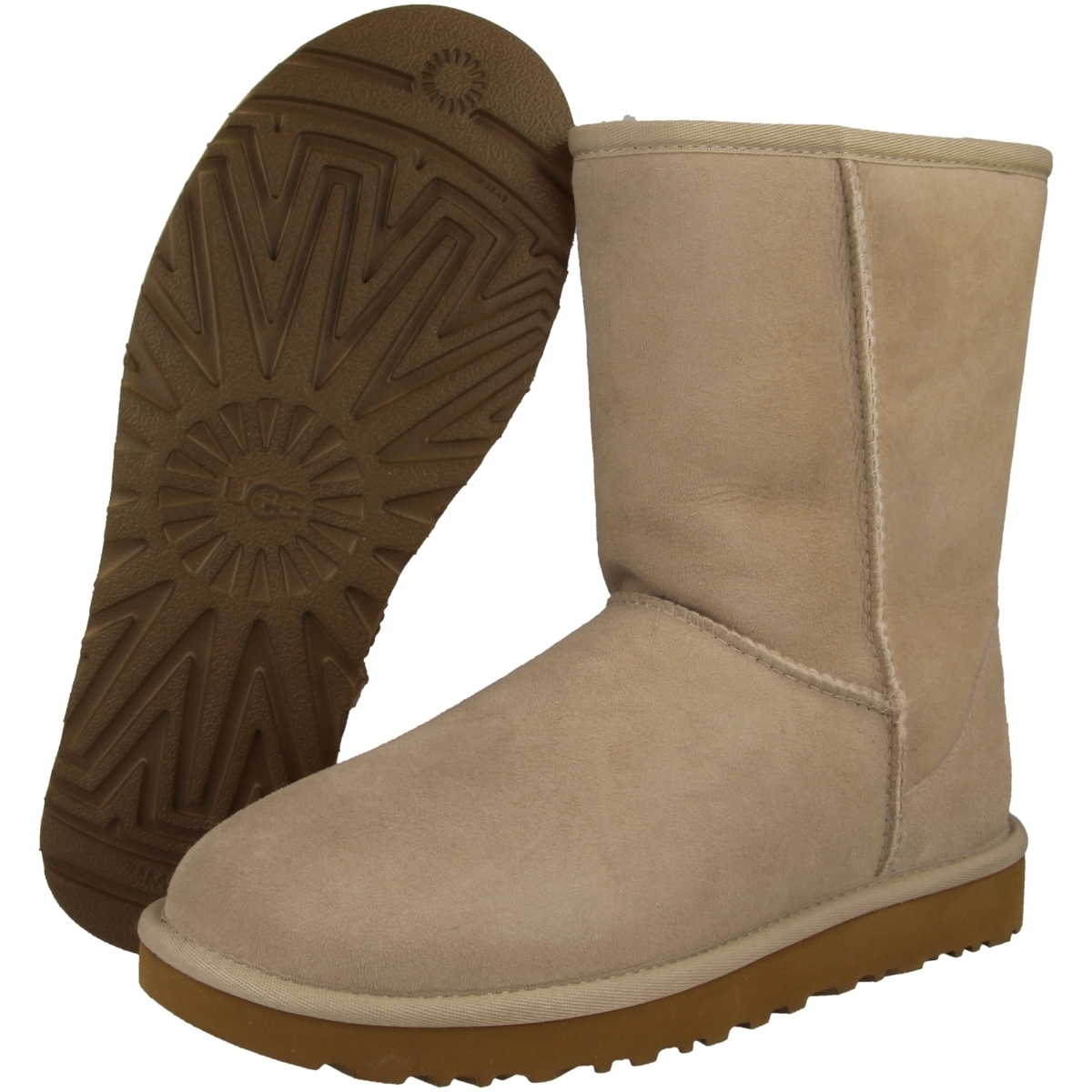 UGG Classic Short II Boot Stiefel Women beige