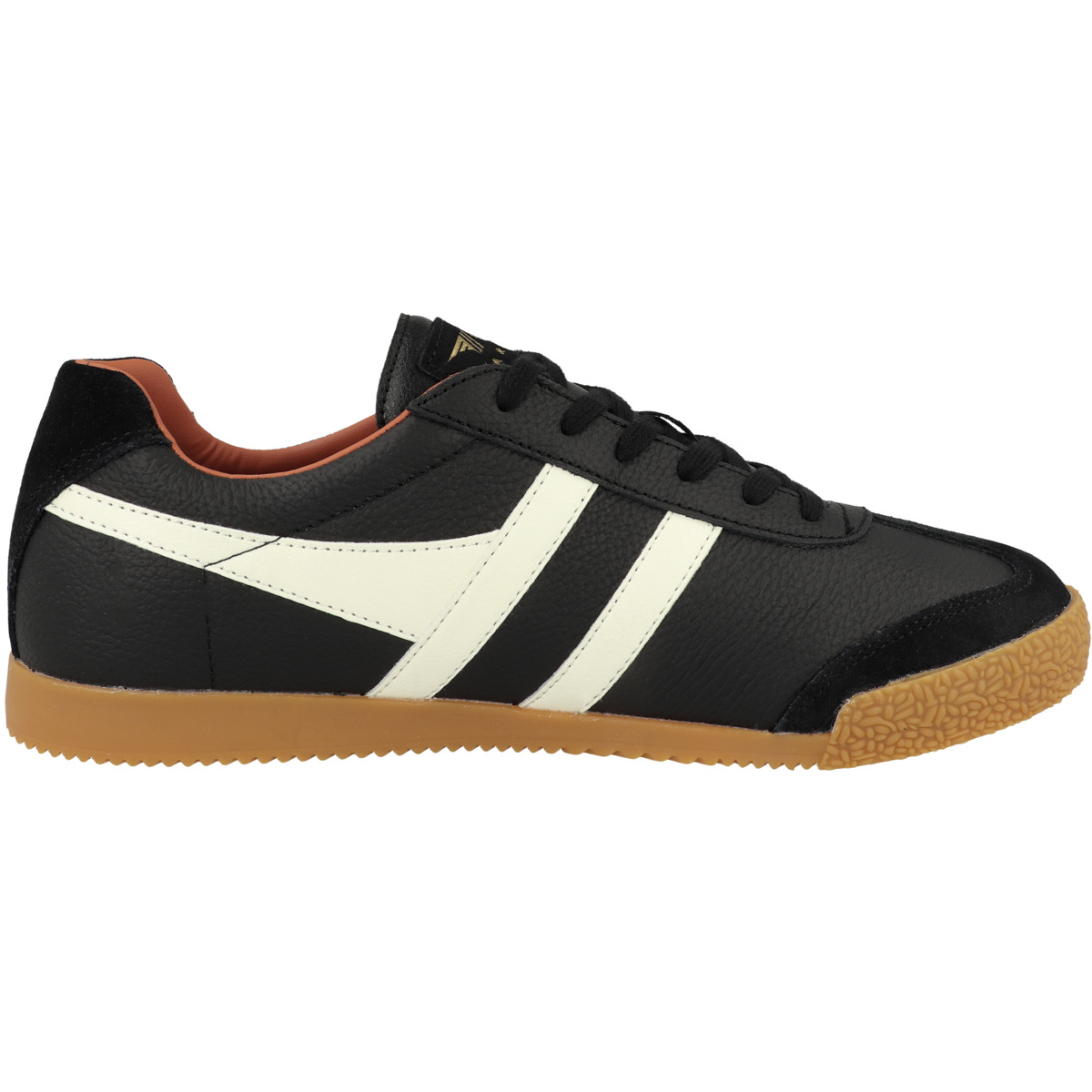 Gola Harrier Leather Sneaker low schwarz