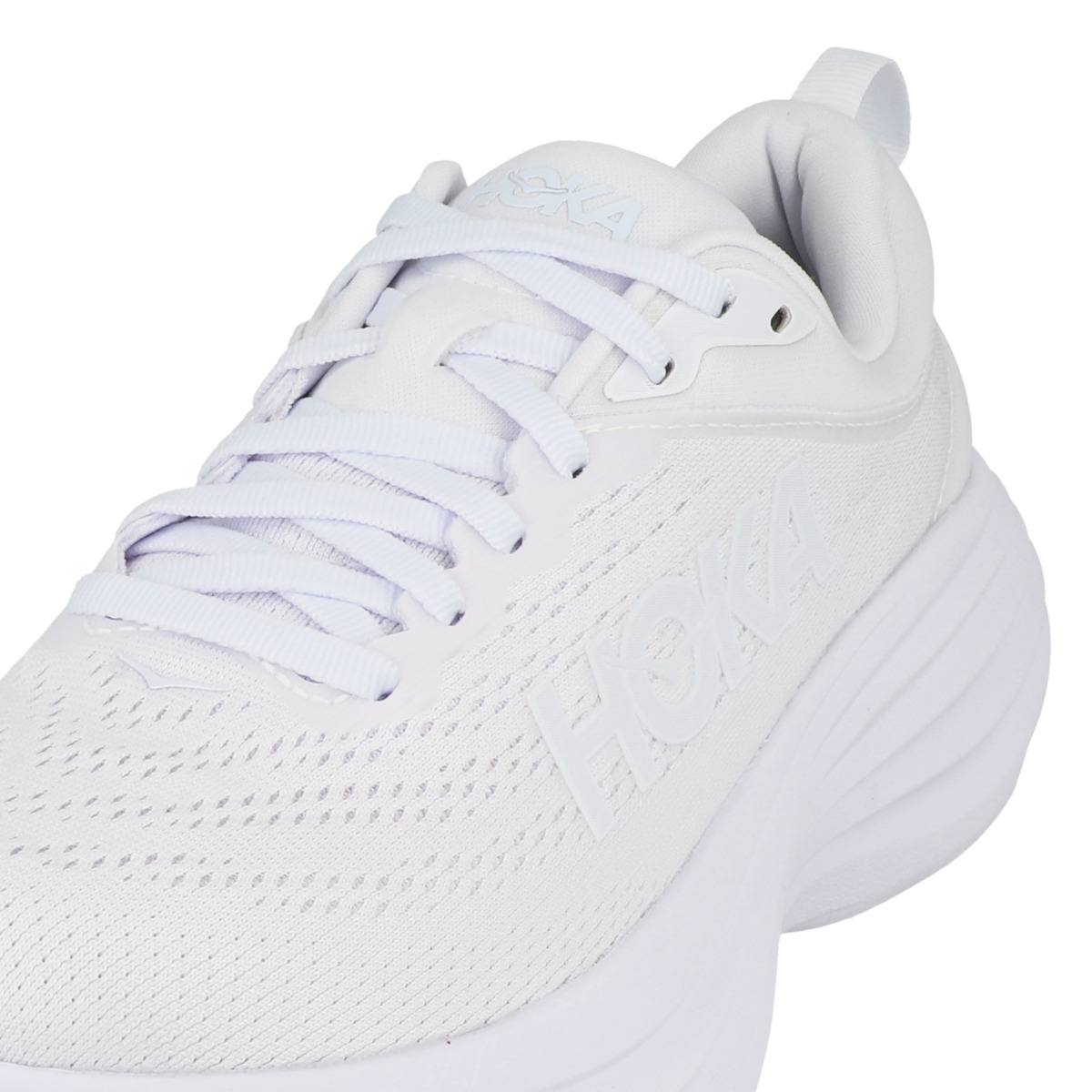 HOKA Bondi 8 Laufschuhe weiss