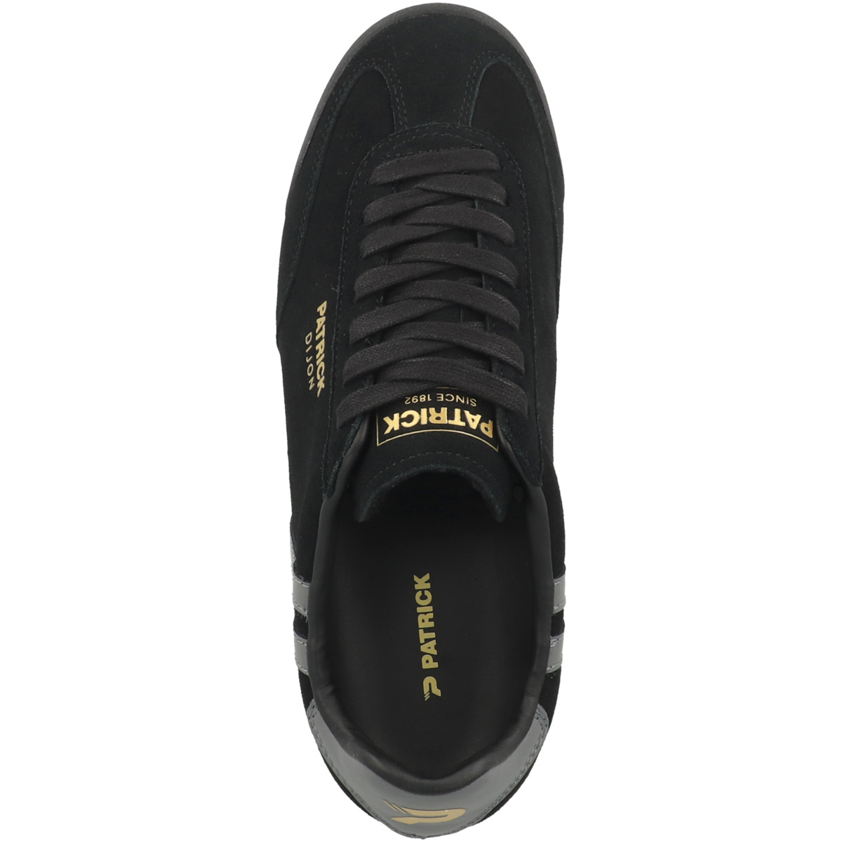 Patrick Dijon Trainer Sneaker low schwarz