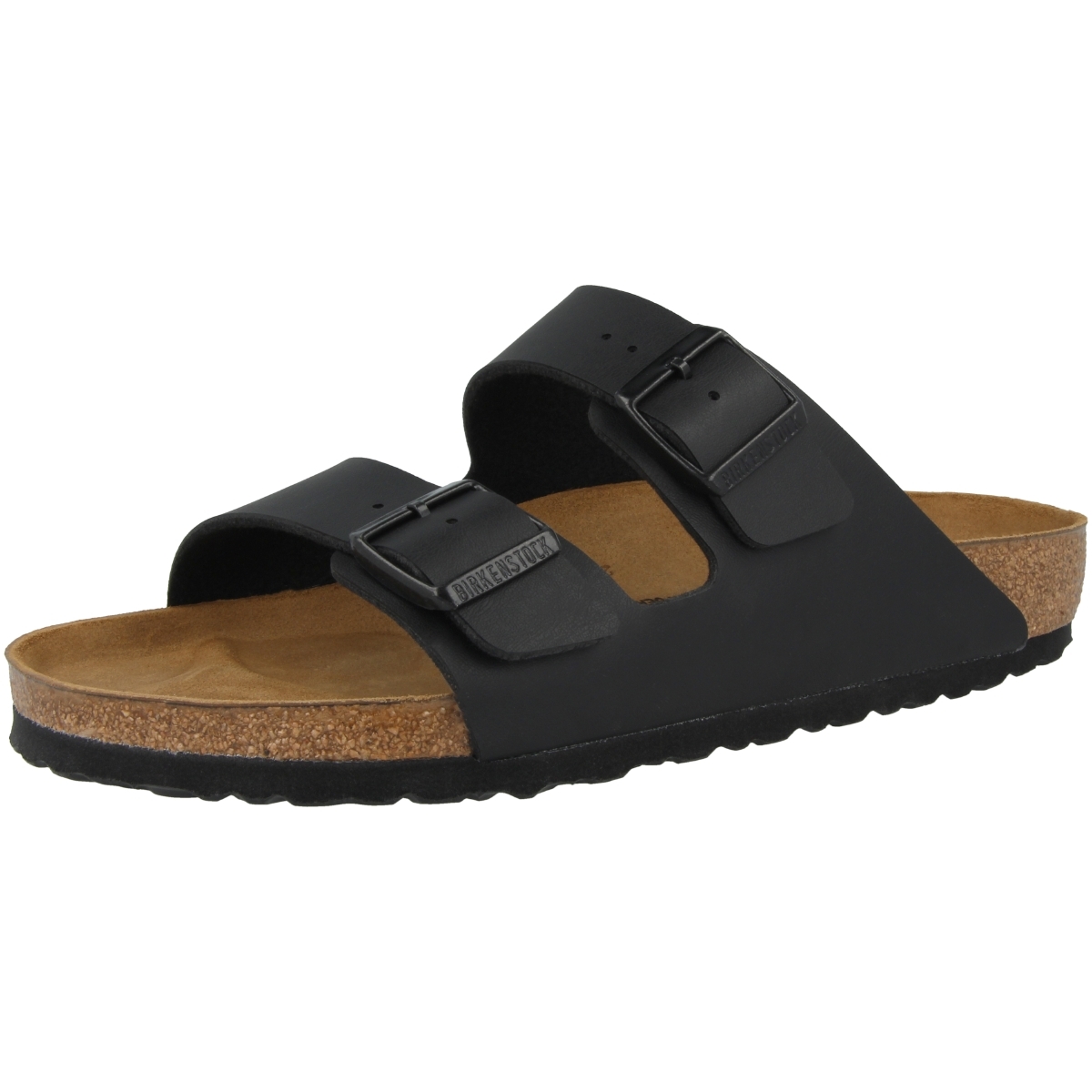 Birkenstock Arizona Birko-Flor Sandale normal schwarz Birkenstock Arizona Birko-Flor Sandale normal schwarz