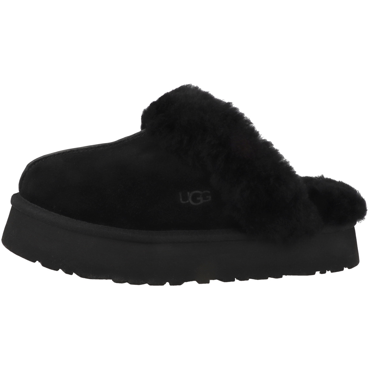 UGG Disquette Hausschuhe schwarz