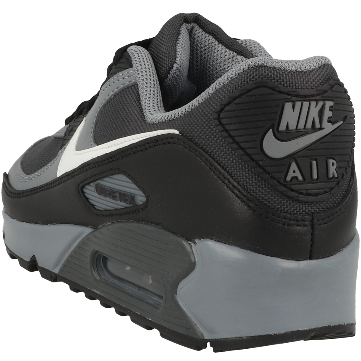 Nike air max 90 mens black white grey best sale