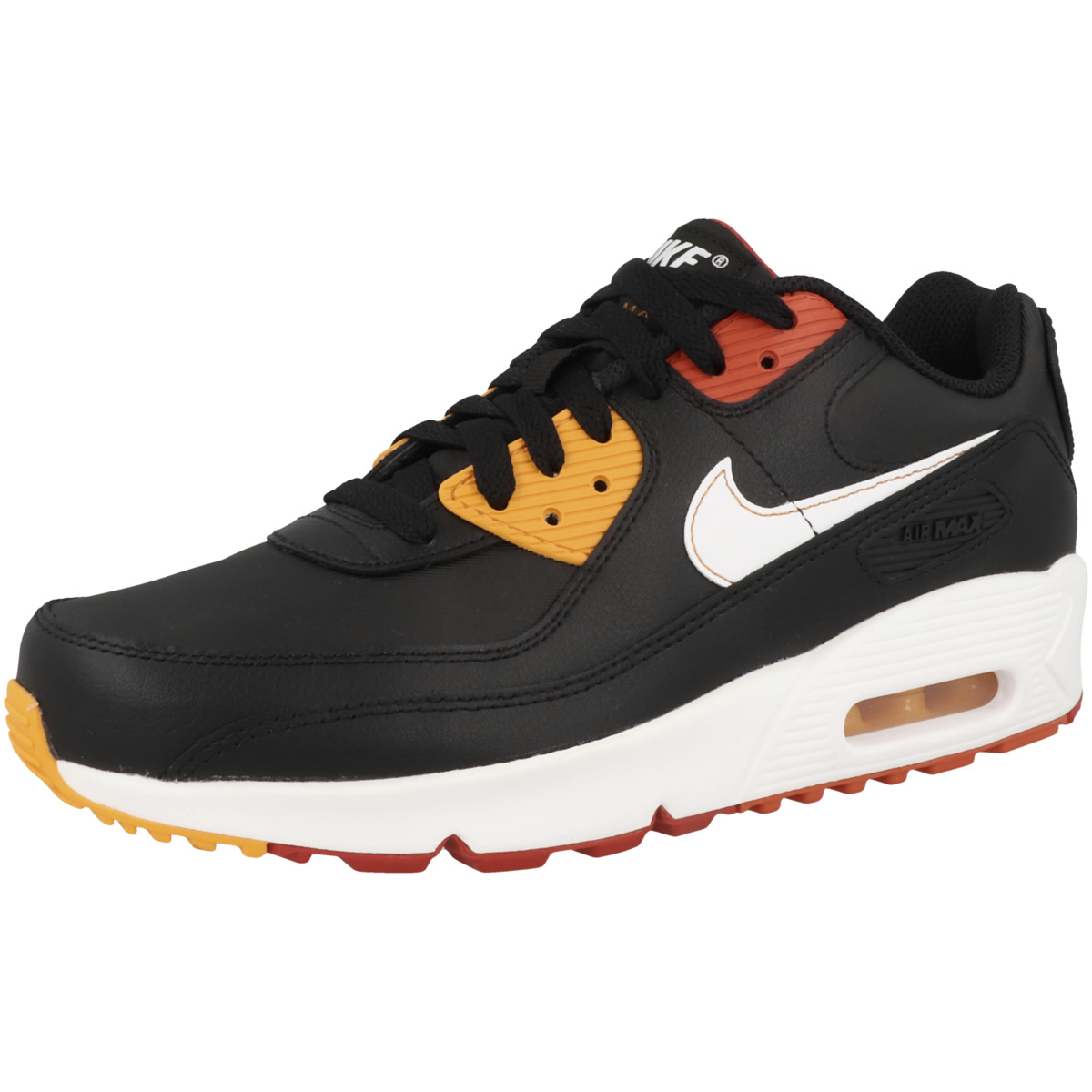 Nike Air Max 90 Leather (GS) Sneaker schwarz Nike Air Max 90 Leather (GS) Sneaker schwarz