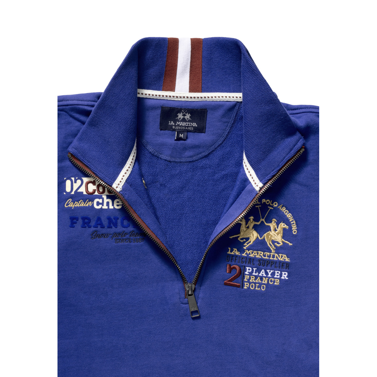 La Martina MBF308 Sweatshirt blau