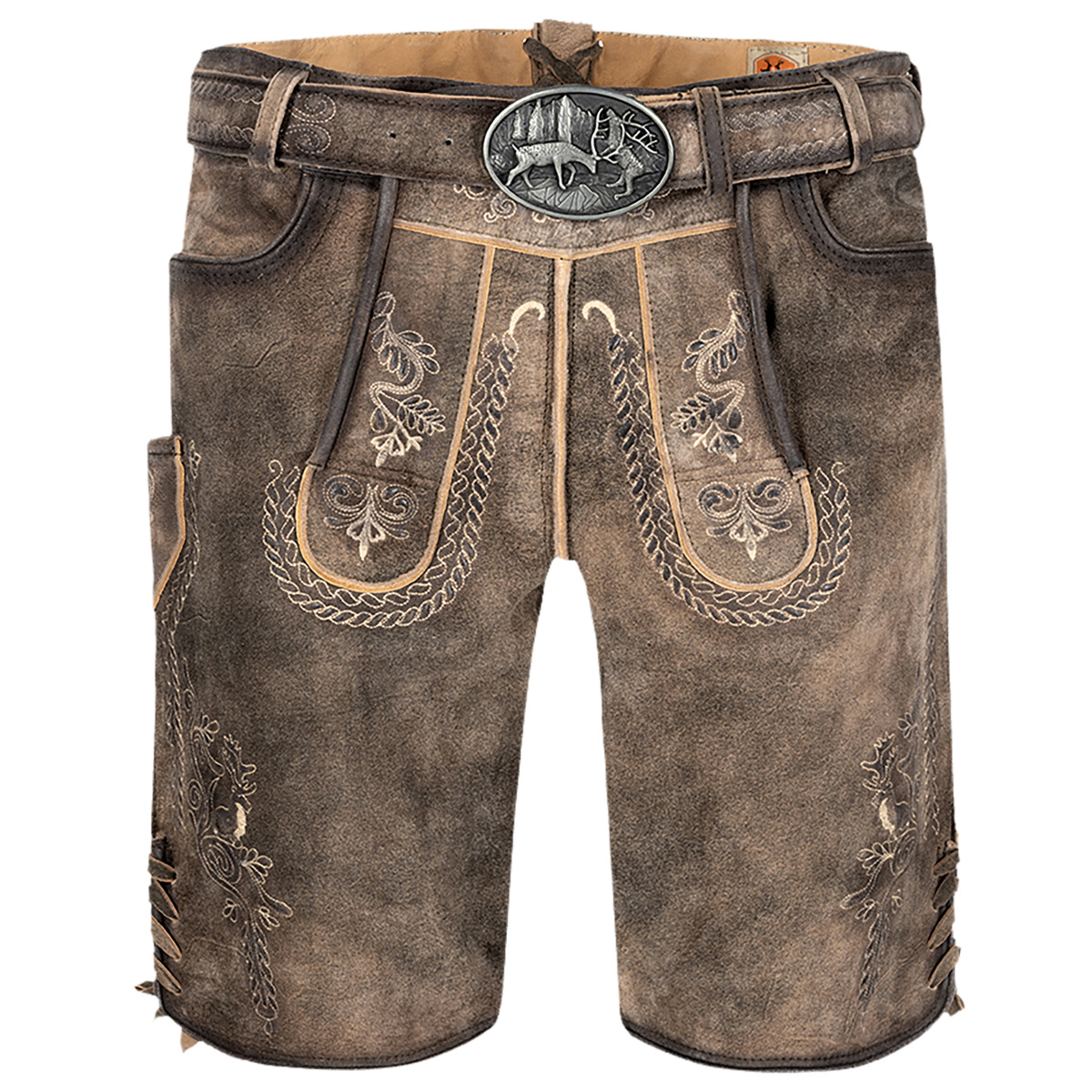 Country Maddox Kochelsee Lederhose braun