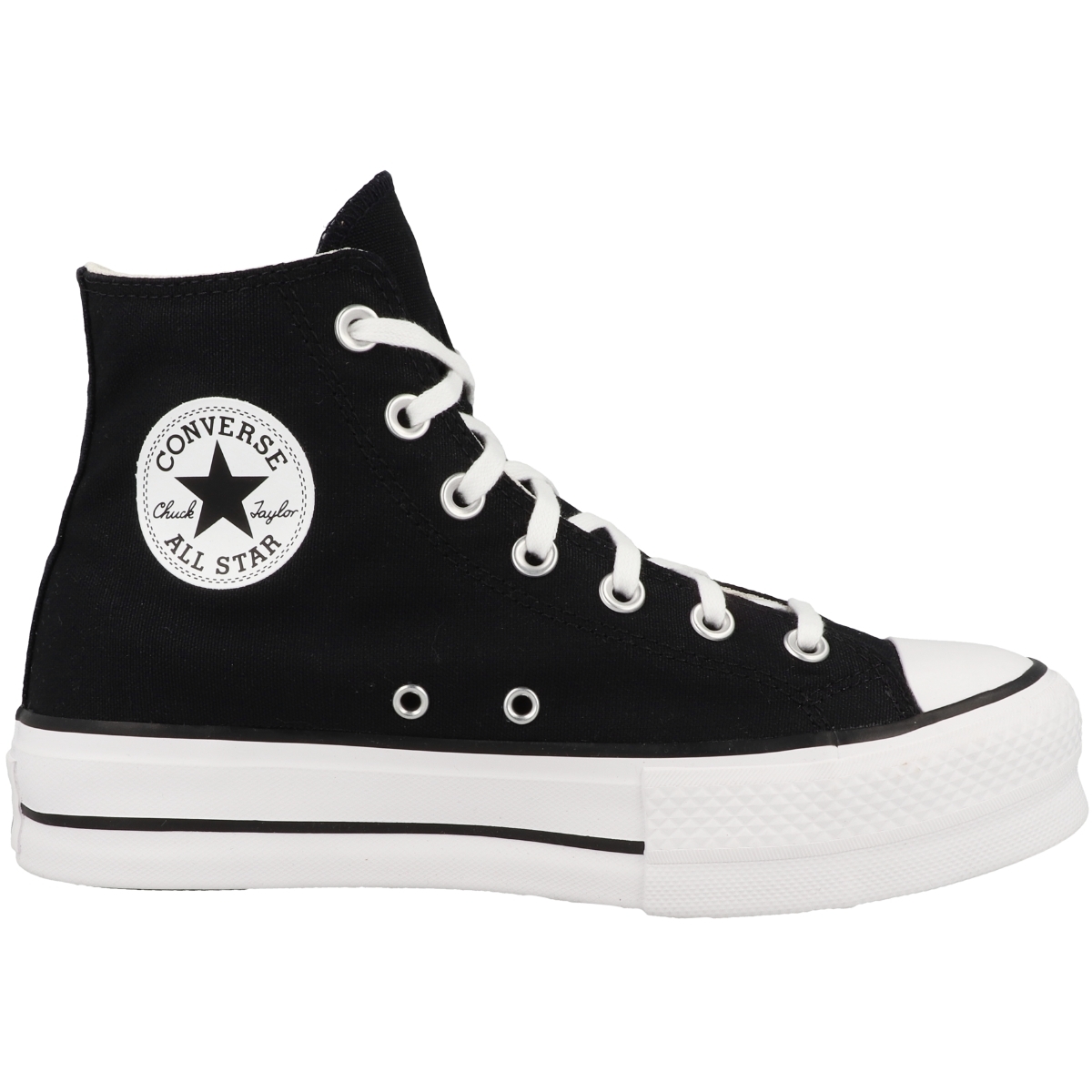 Converse Chuck Taylor All Star Canvas Platform High Sneaker schwarz Converse Chuck Taylor All Star Canvas Platform High Sneaker schwarz