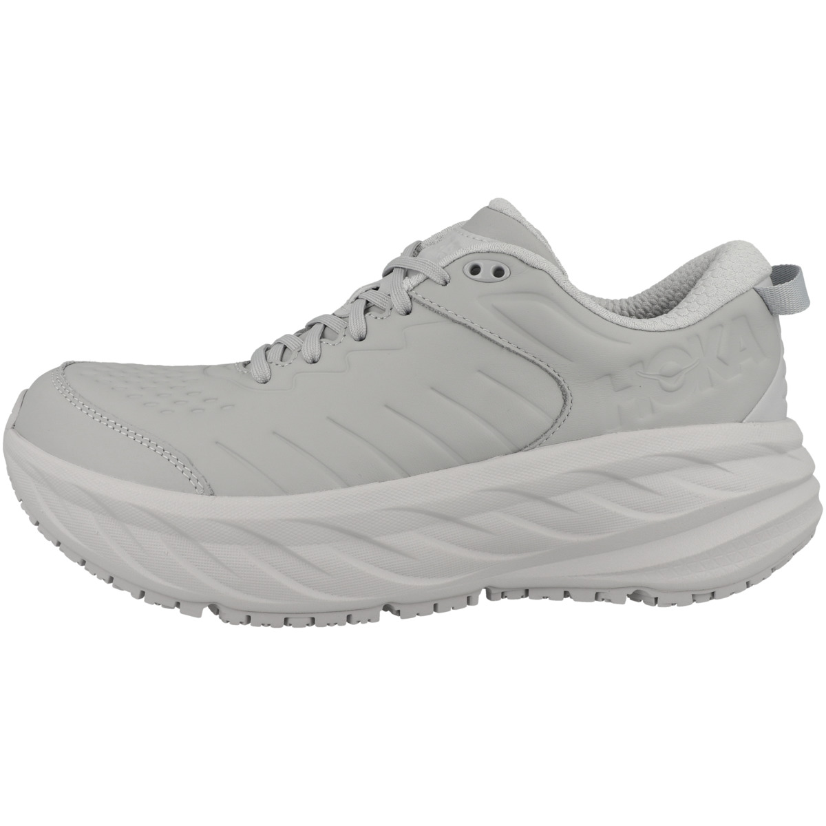HOKA Bondi SR Laufschuhe hellgrau