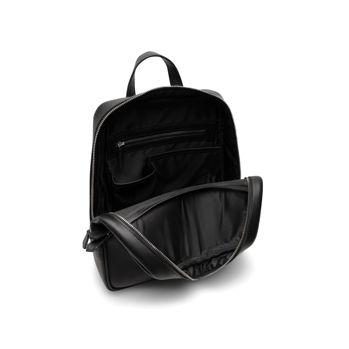 Bolongaro Trevor Finchley Backpack Lederrucksack schwarz