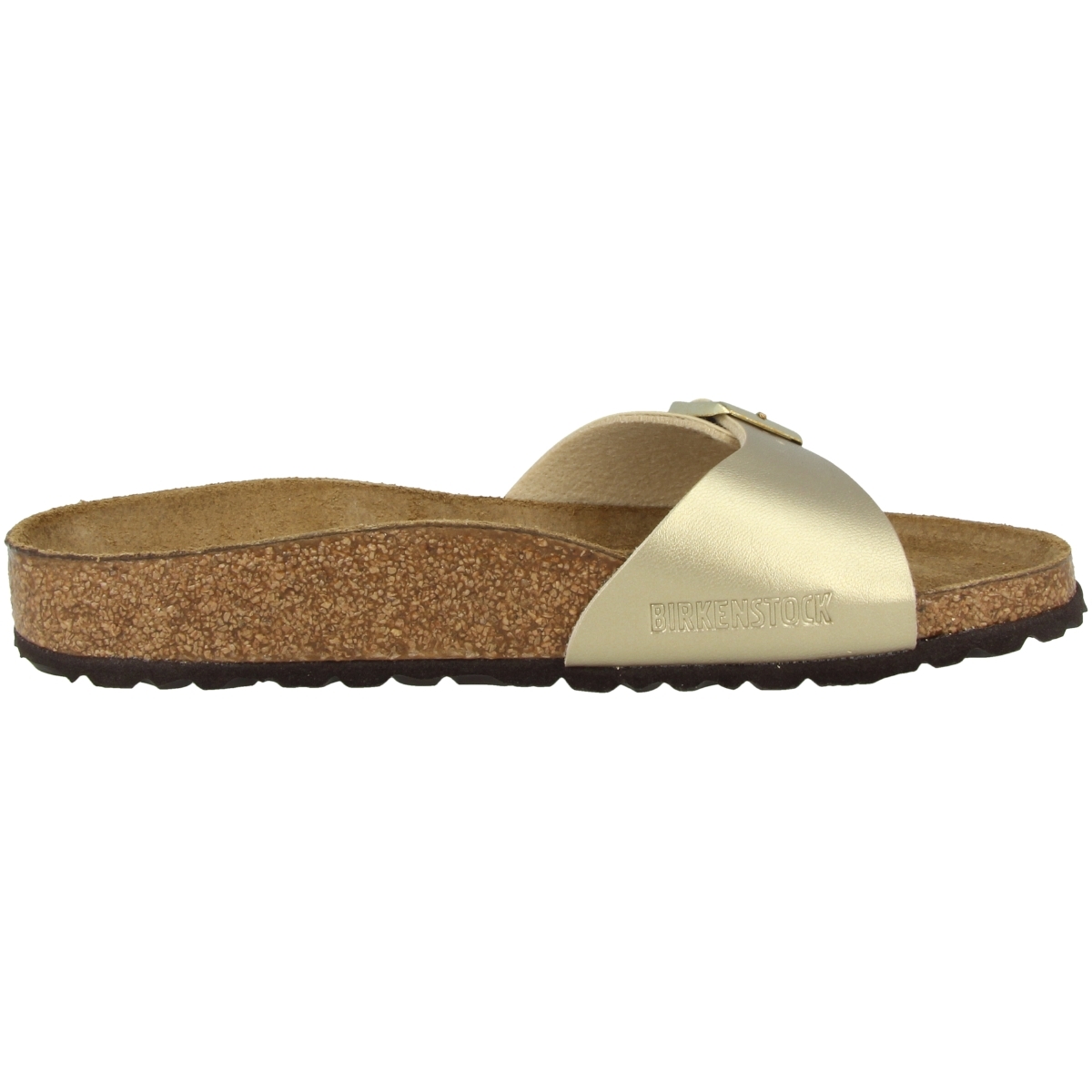 Birkenstock Madrid Birko-Flor Sandale schmal gold Birkenstock Madrid Birko-Flor Sandale schmal gold