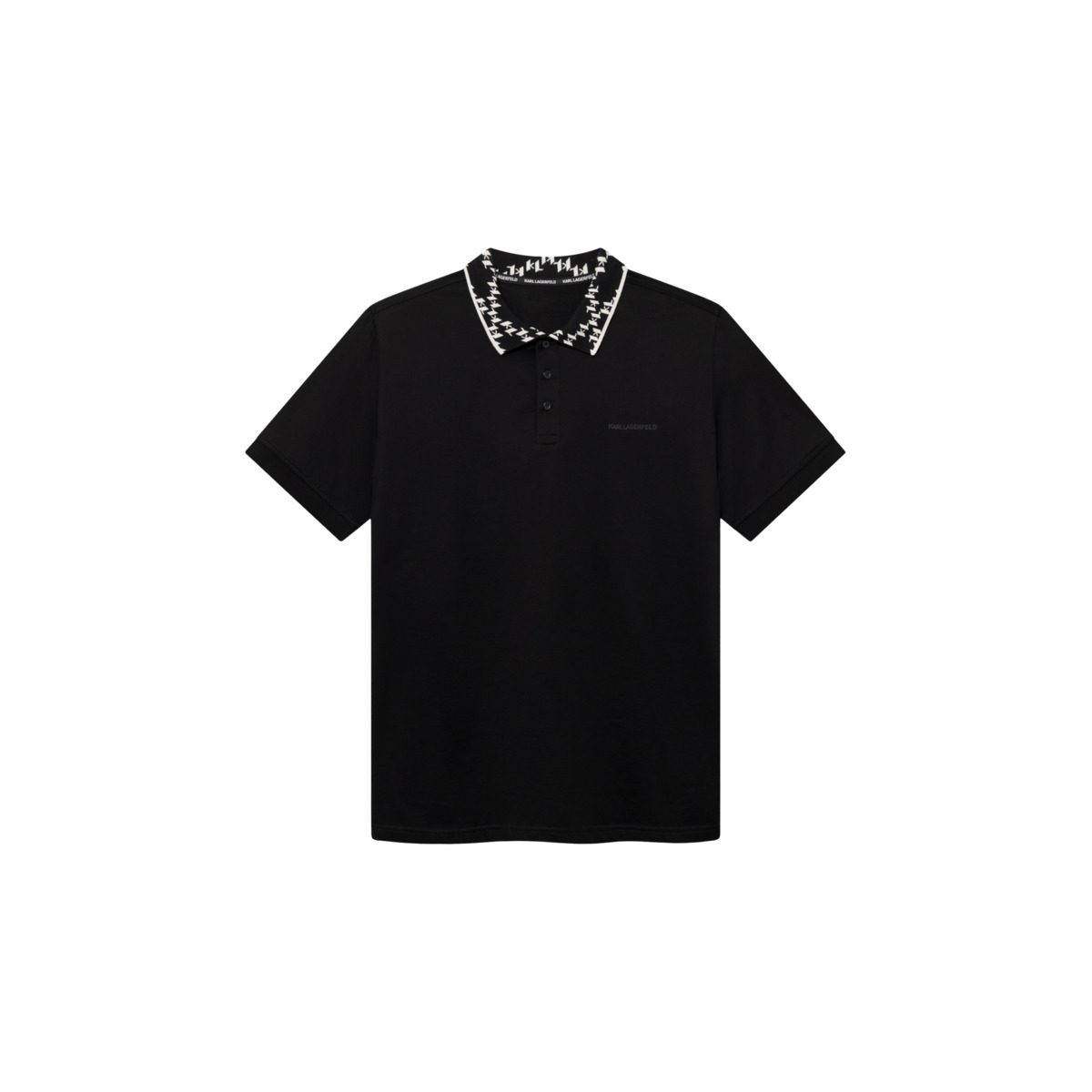 KARL LAGERFELD 745010 Poloshirt schwarz