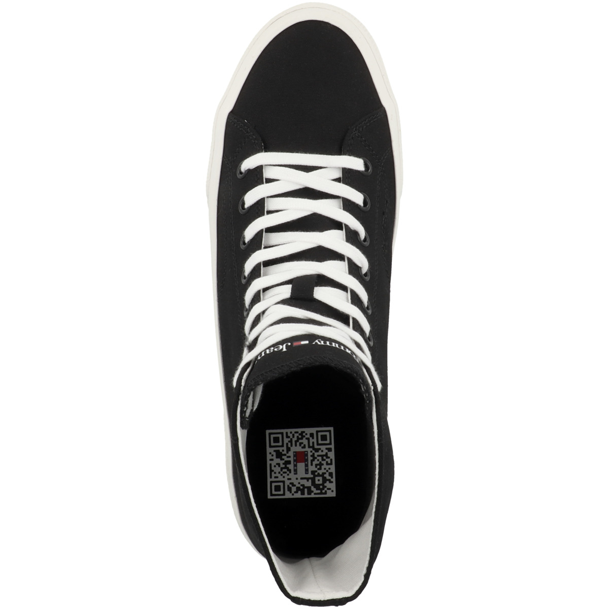 Tommy Hilfiger Tommy Jeans Mid Canvas Color Sneaker schwarz Tommy Hilfiger Tommy Jeans Mid Canvas Color Sneaker schwarz
