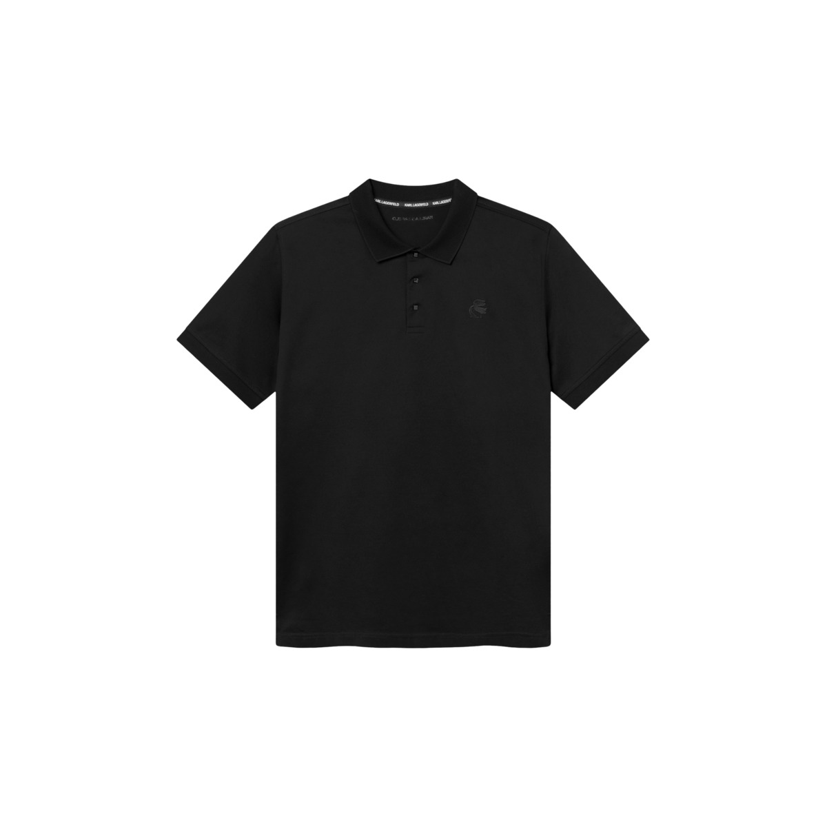KARL LAGERFELD 745000 Poloshirt schwarz