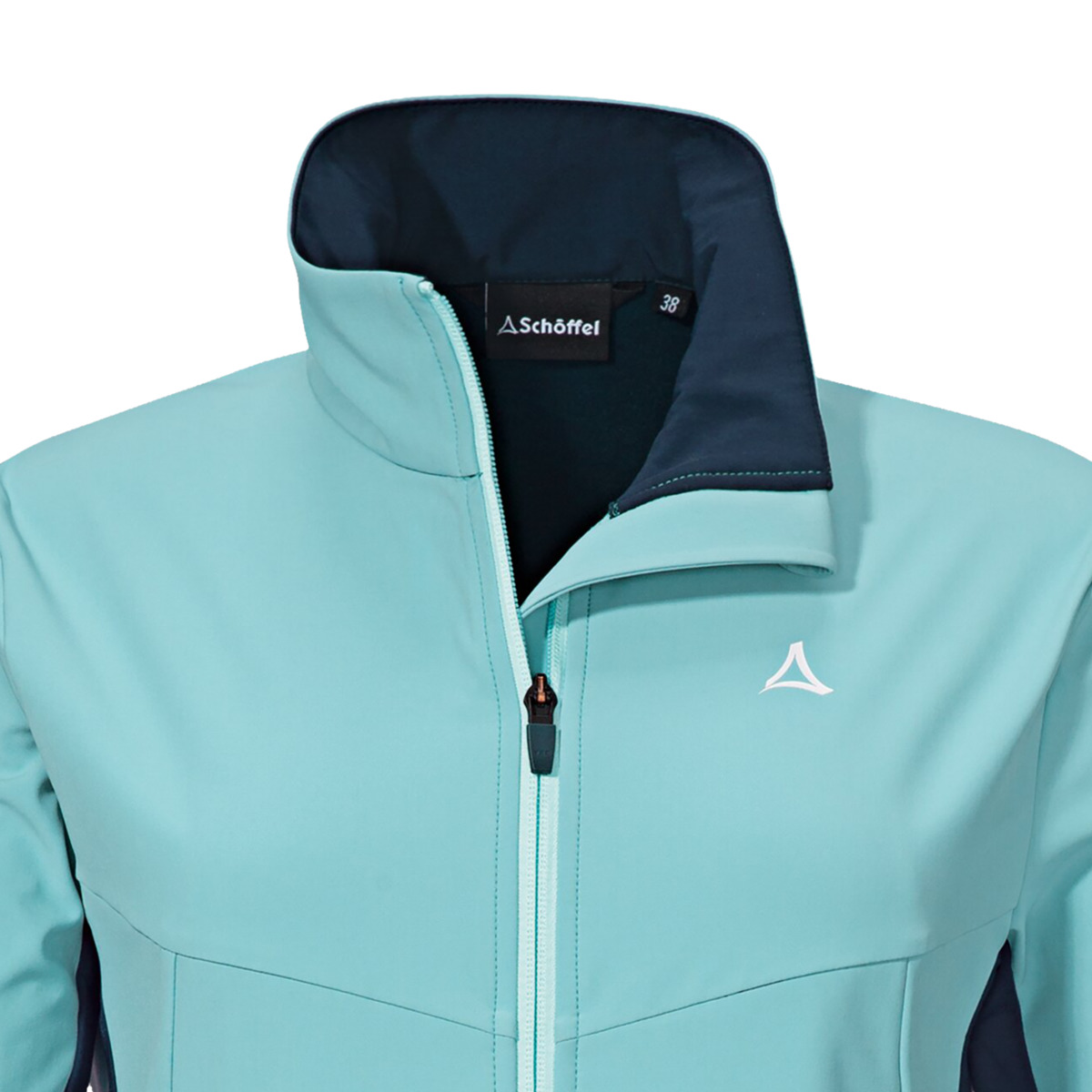 Schöffel Softshell Jacket Rinnen L Softshelljacke hellblau Schöffel Softshell Jacket Rinnen L Softshelljacke hellblau