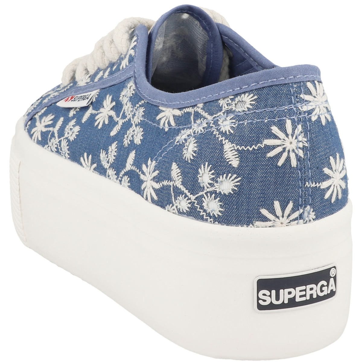 Superga 2790 Platform Sangallo Sneaker blau Superga 2790 Platform Sangallo Sneaker blau