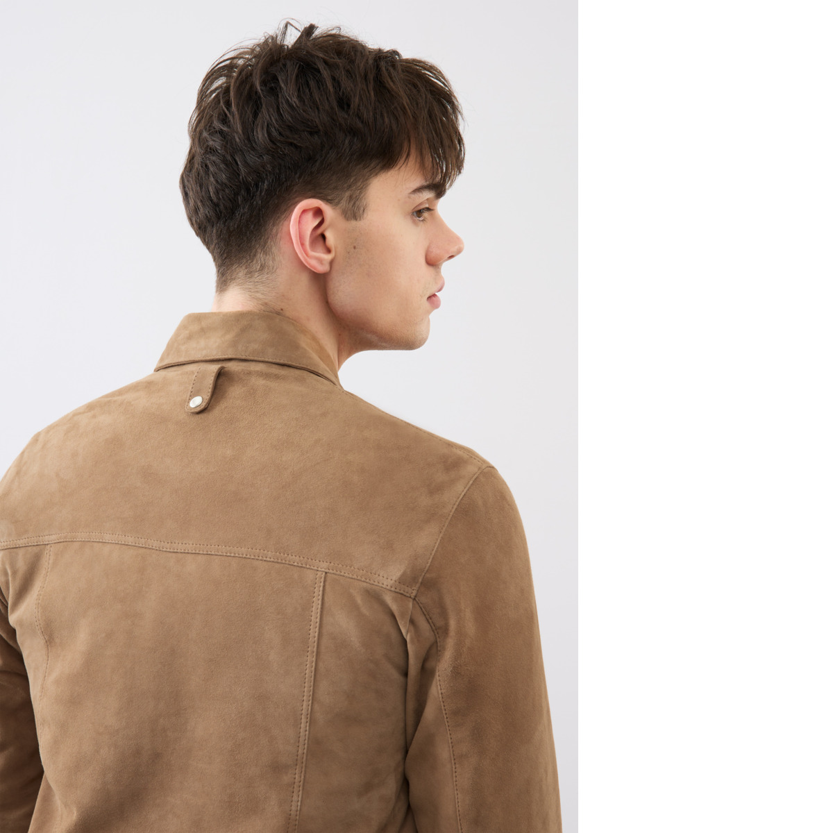 Bolongaro Trevor Theo Worker Lederjacke braun