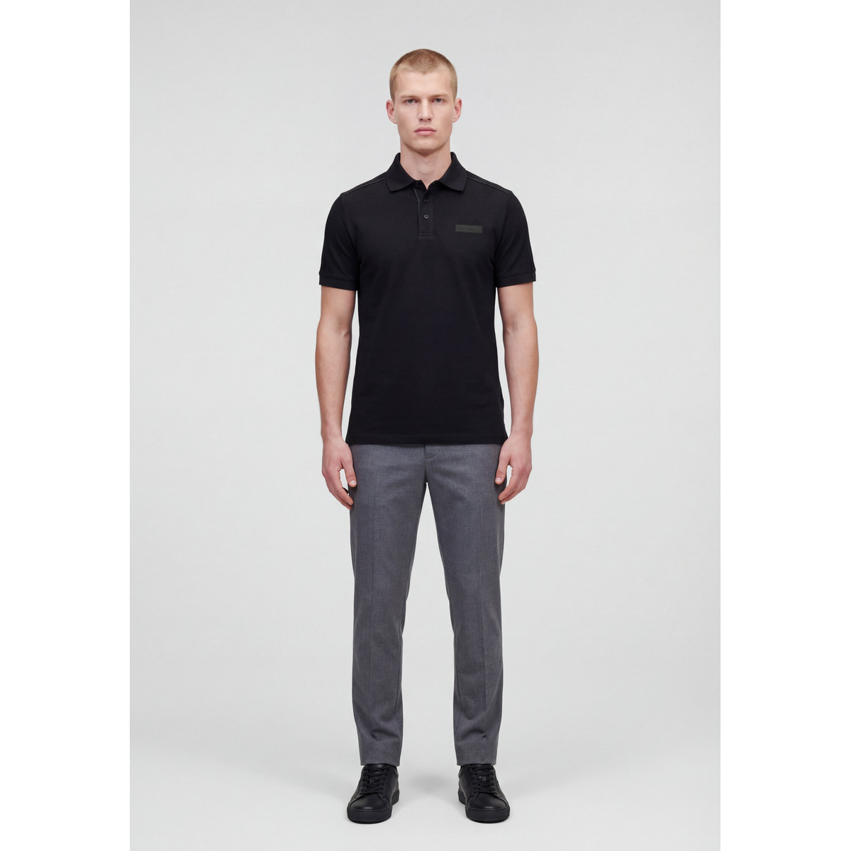 KARL LAGERFELD 745019 Poloshirt schwarz