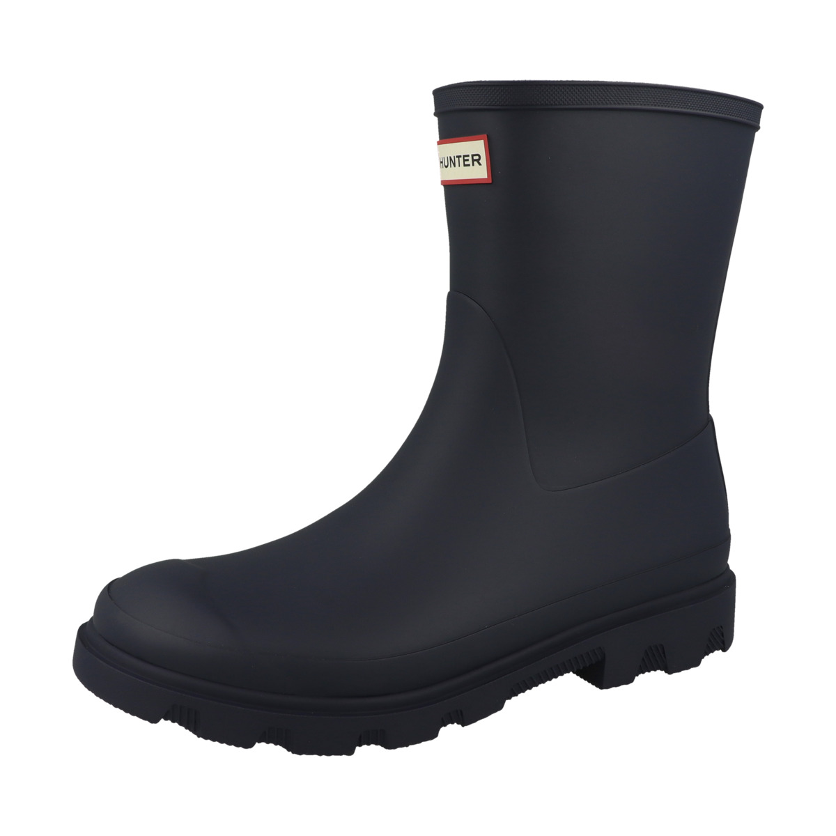 Hunter Unisex Downpour Short Boot Gummistiefel dunkelblau