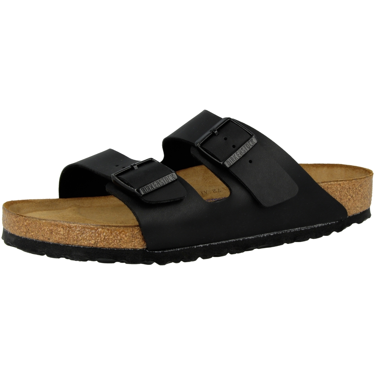 Birkenstock Arizona SFB Birko-Flor Sandale Weichbettung normal schwarz Birkenstock Arizona SFB Birko-Flor Sandale Weichbettung normal schwarz