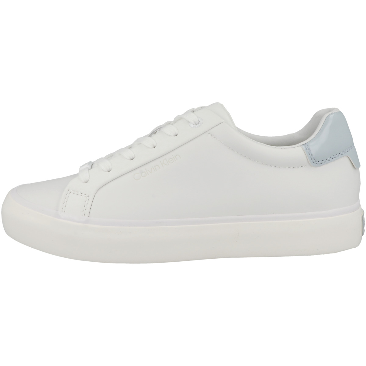 Calvin Klein Vulcanized Lace Up Sneaker weiss Calvin Klein Vulcanized Lace Up Sneaker weiss