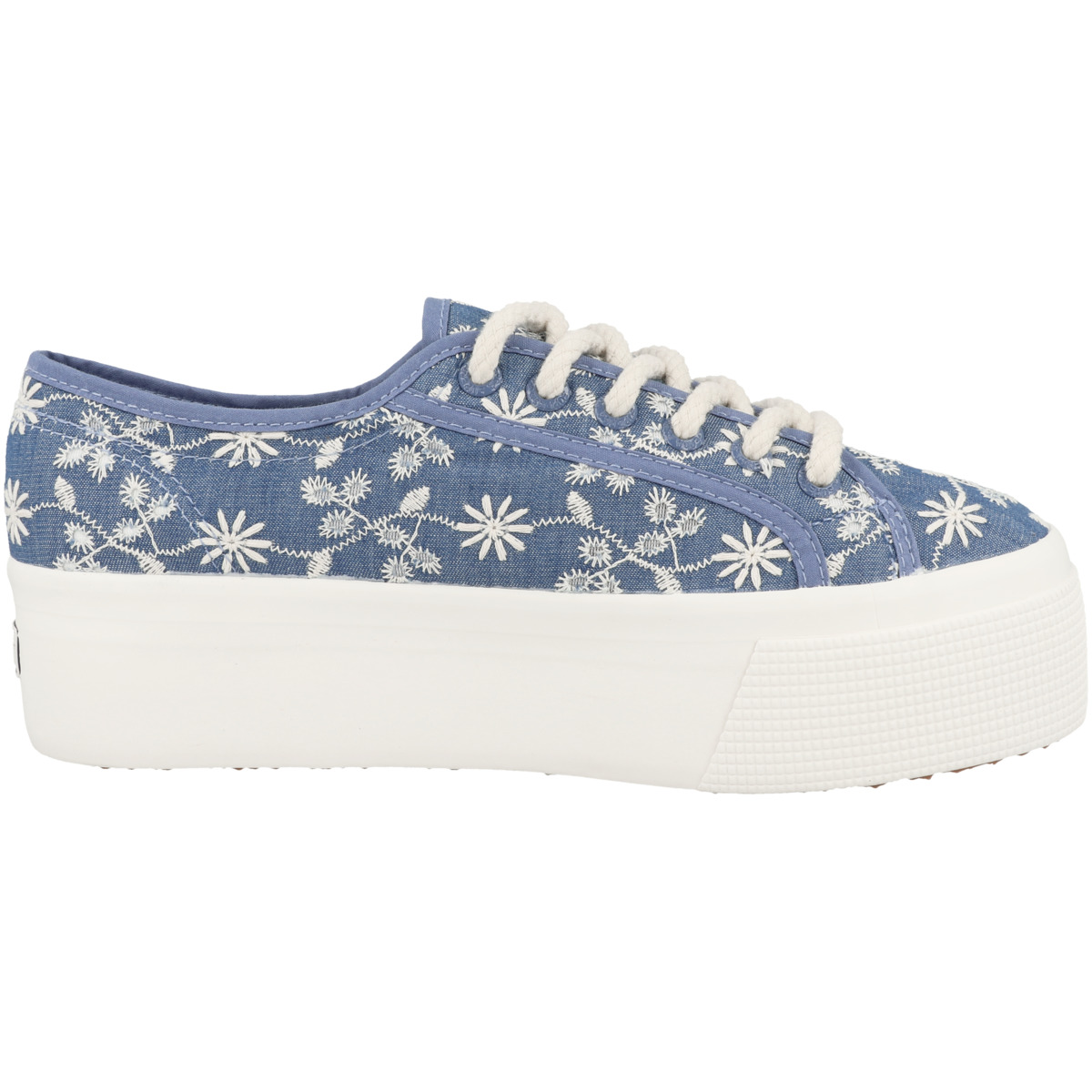 Superga 2790 Platform Sangallo Sneaker blau Superga 2790 Platform Sangallo Sneaker blau
