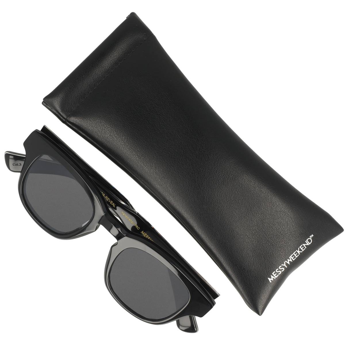 MESSYWEEKEND AUSTIN REVEAL Sonnenbrille schwarz