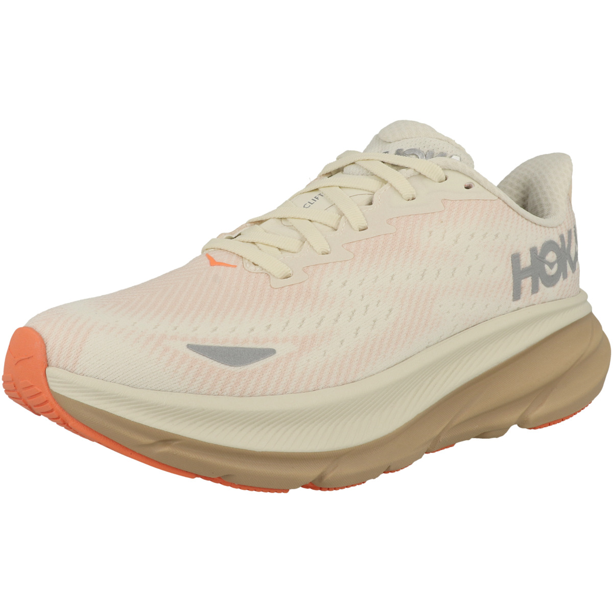 HOKA Clifton 9 GTX Laufschuhe creme